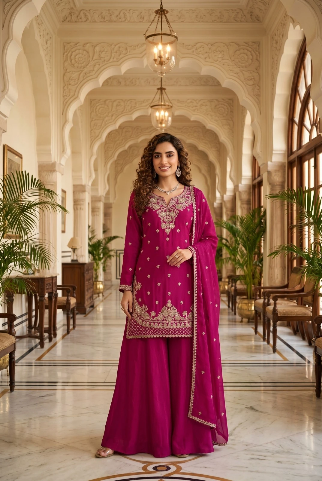Roohaa Vol 21 Premium Chinon Suit