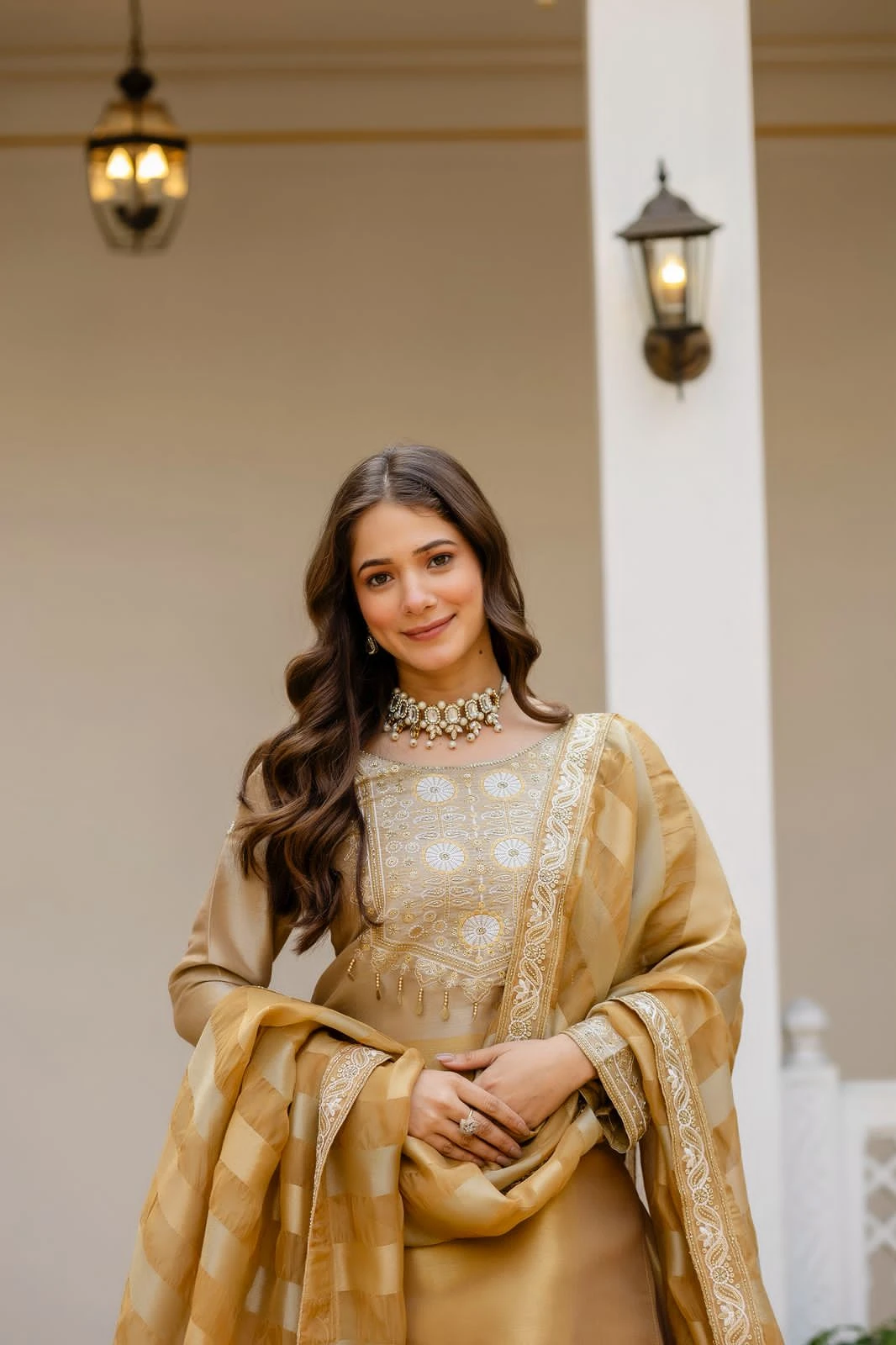 RR-44 Banarasi Viscous Lehenga Skirt Set