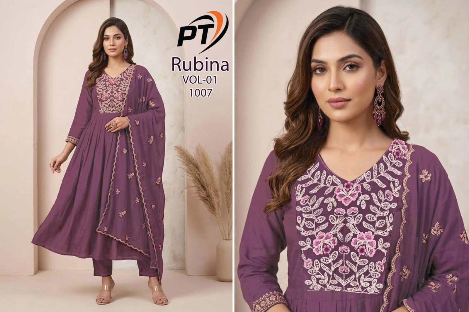 RUBINA RUBINA Mall Chanderi Collection