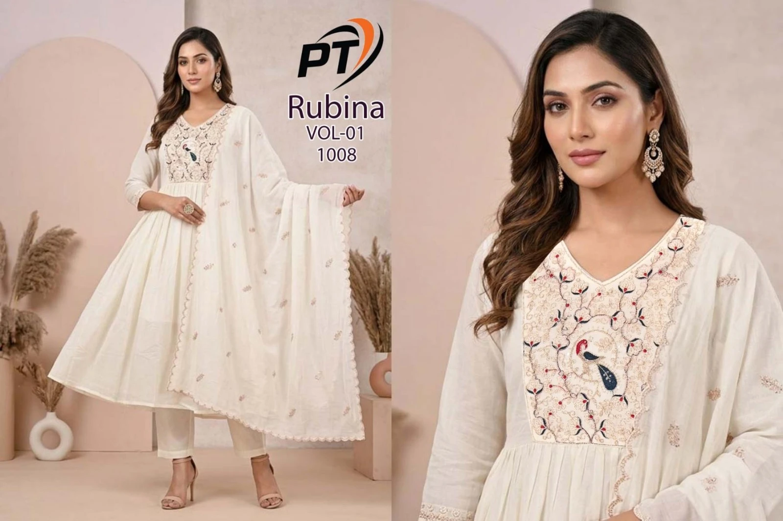 RUBINA RUBINA Mall Chanderi Collection