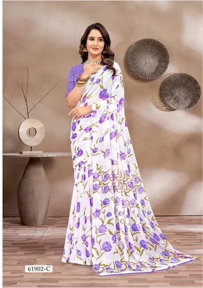 Ruchi Super Star Chiffon 233 Chiffon Printed Saree Collection