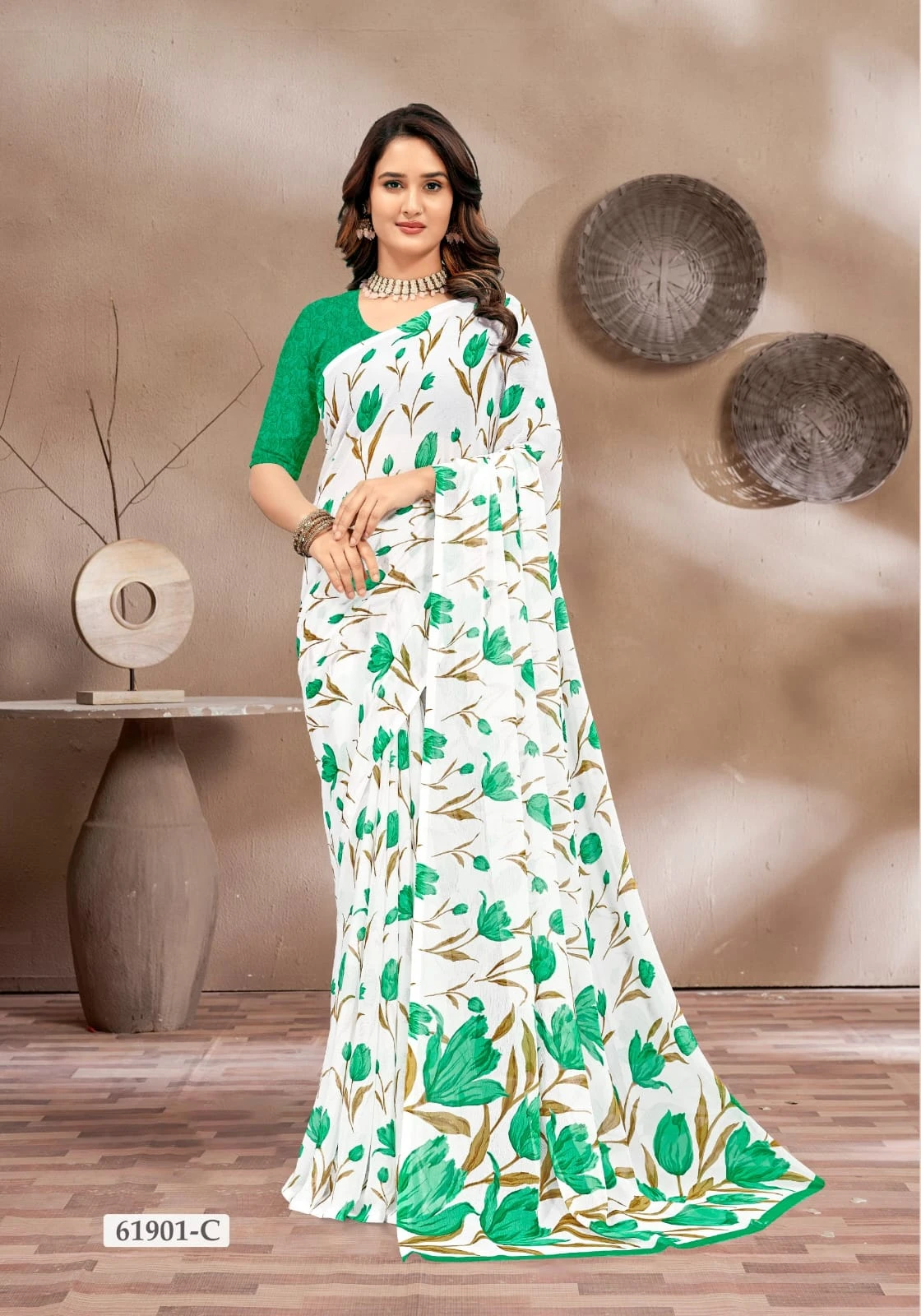 Ruchi Super Star Chiffon 233 Chiffon Printed Saree Collection