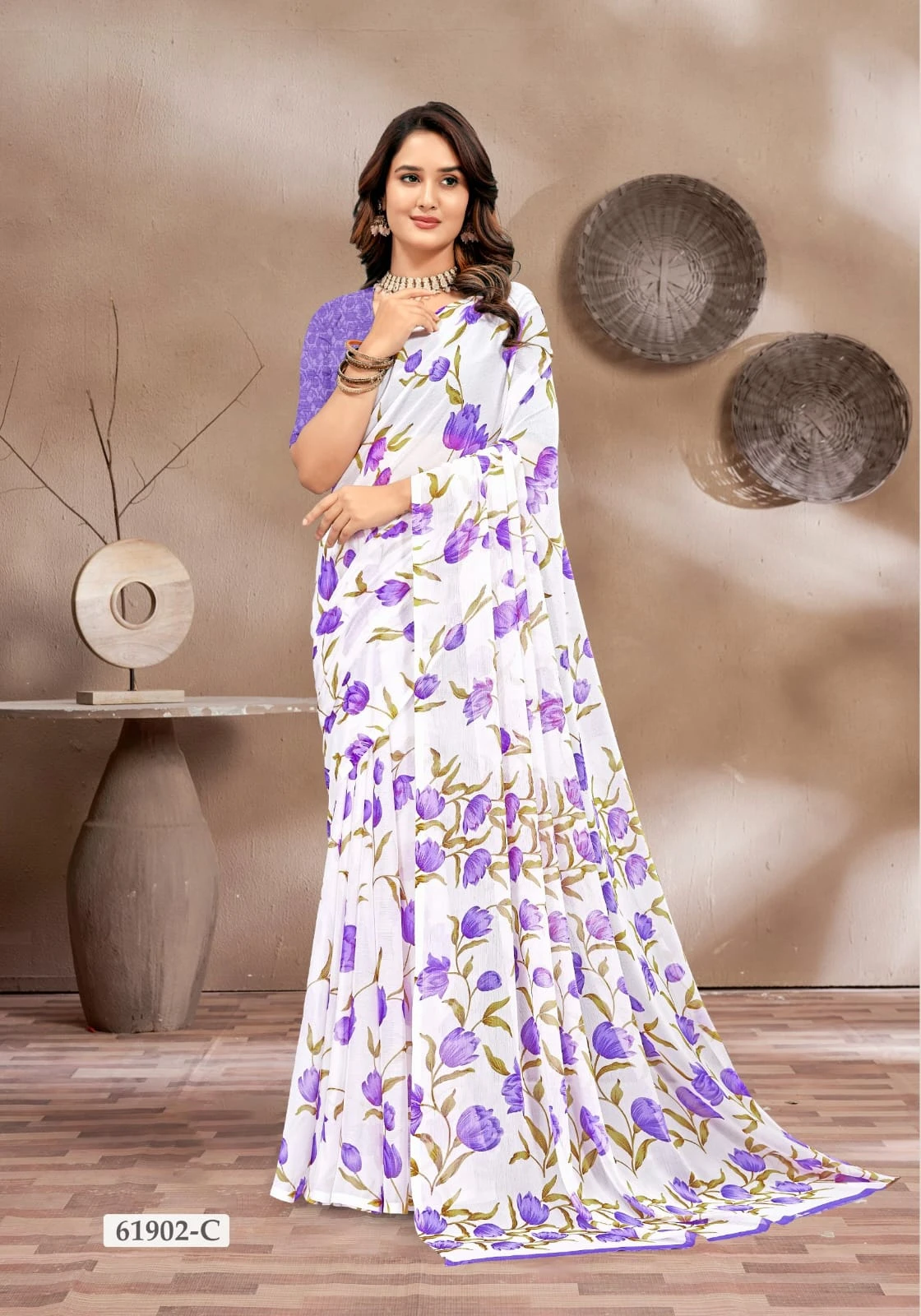 Ruchi Super Star Chiffon 233 Chiffon Printed Saree Collection