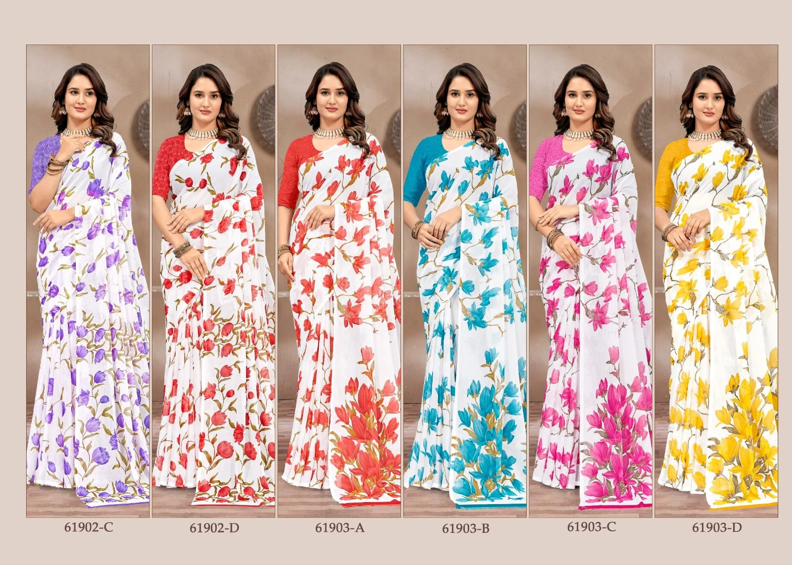Ruchi Super Star Chiffon 233 Chiffon Printed Saree Collection