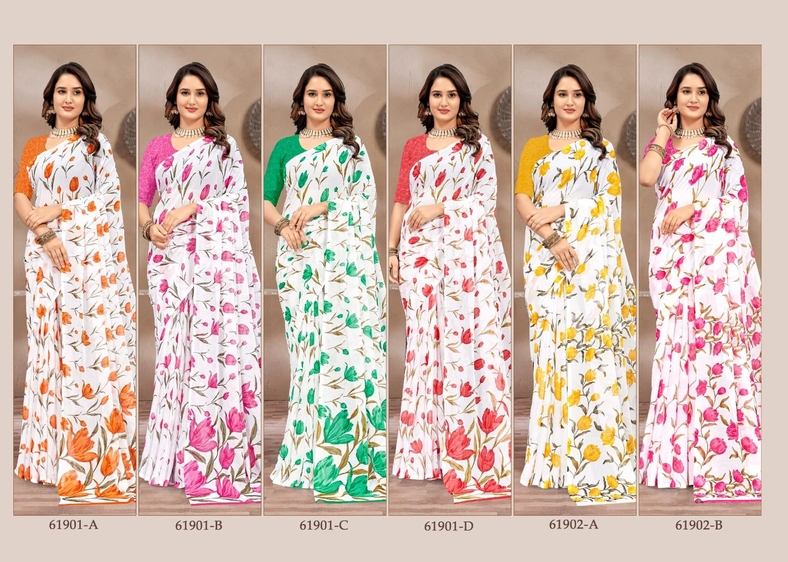 Ruchi Super Star Chiffon 233 Chiffon Printed Saree Collection
