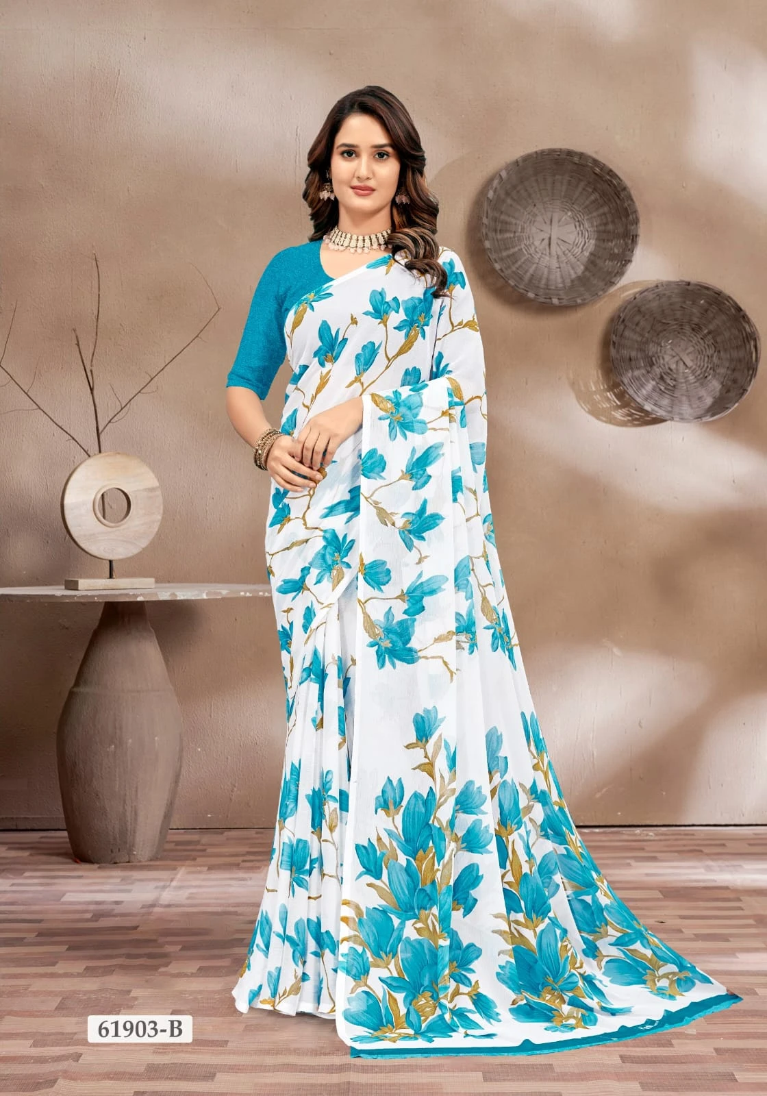 Ruchi Super Star Chiffon 233 Chiffon Printed Saree Collection