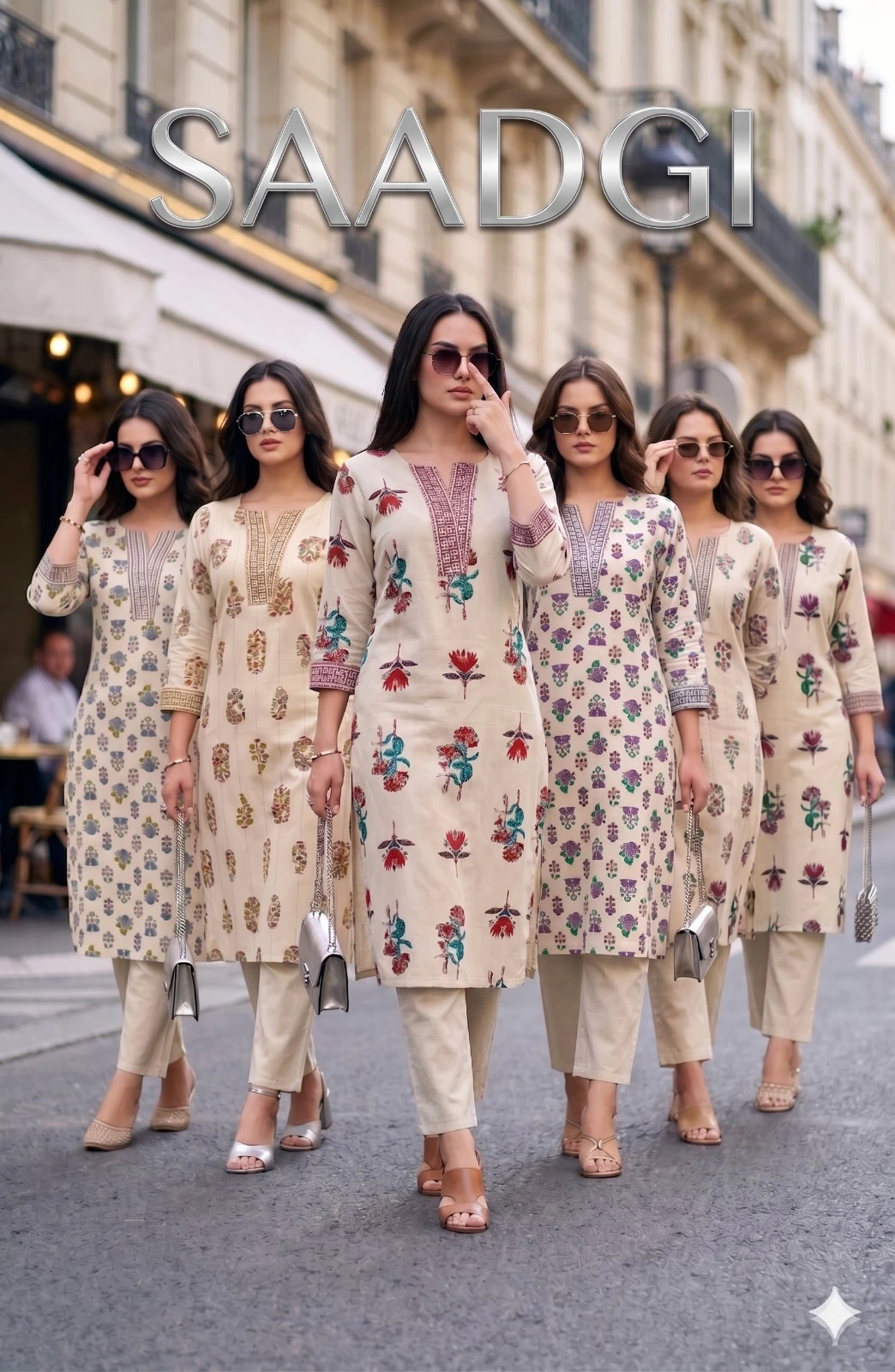 SAADGI Cotton Flex Co-Ord Set