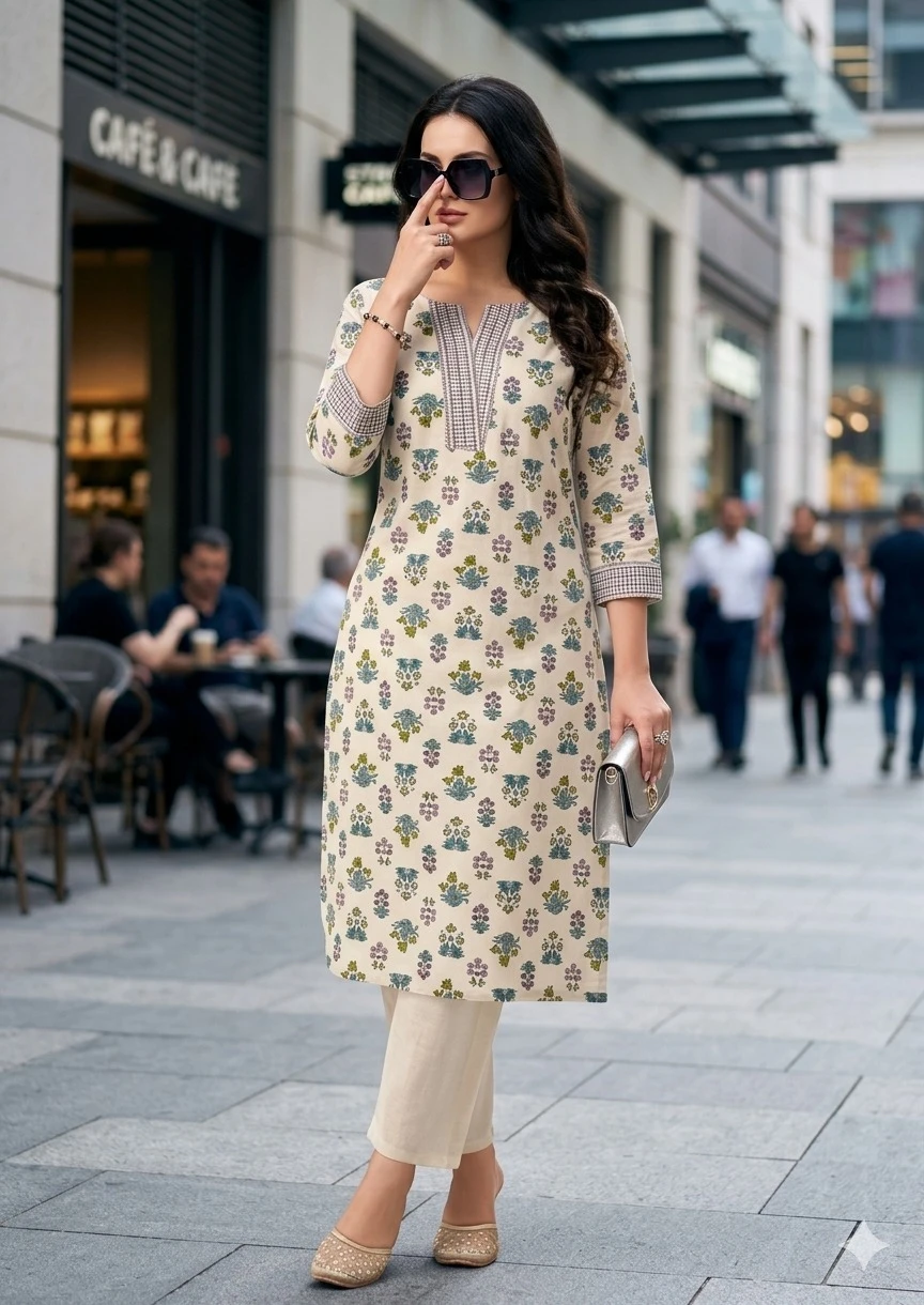 SAADGI Cotton Flex Co-Ord Set