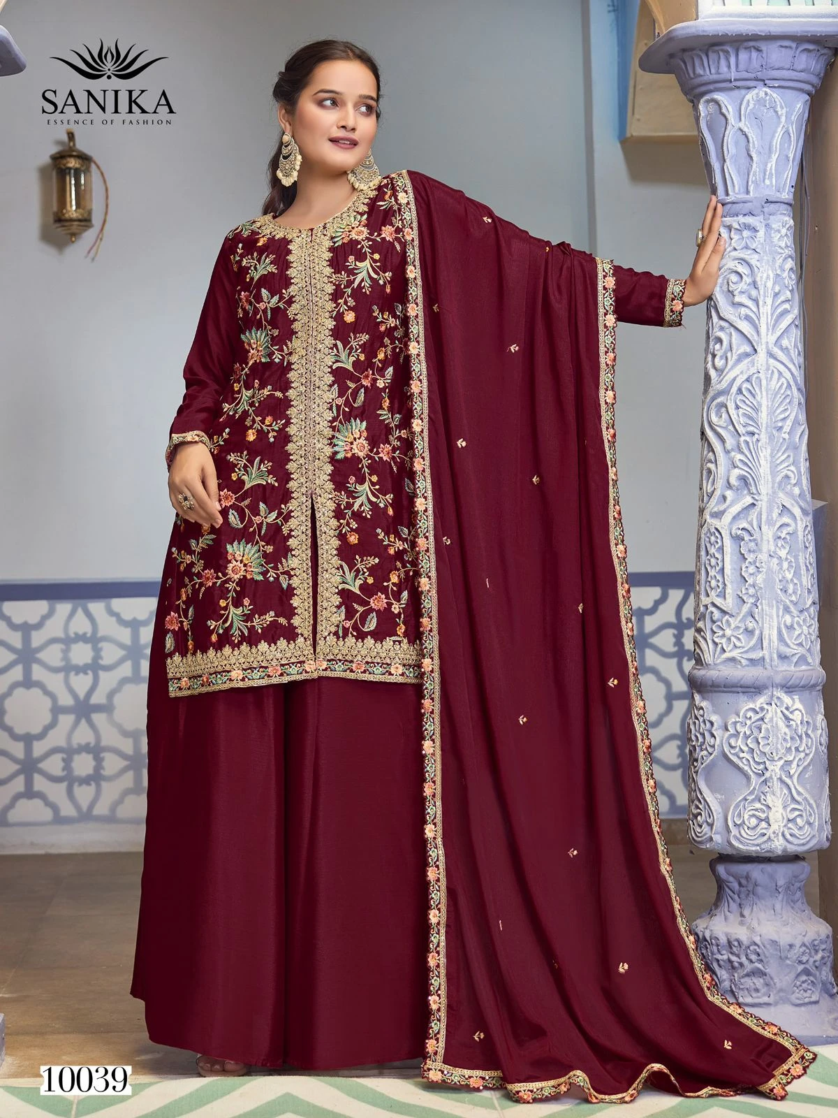 SANIKA FASHION JIYA Designer Plazo Set