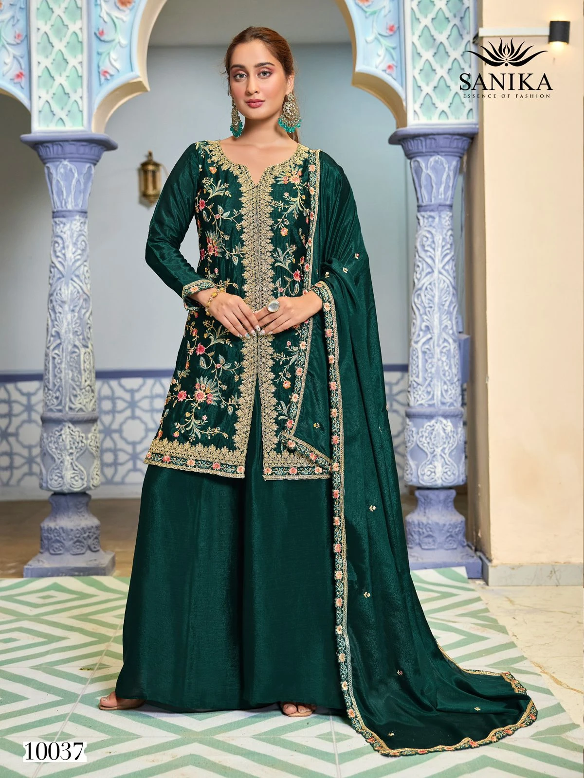 SANIKA FASHION JIYA Designer Plazo Set