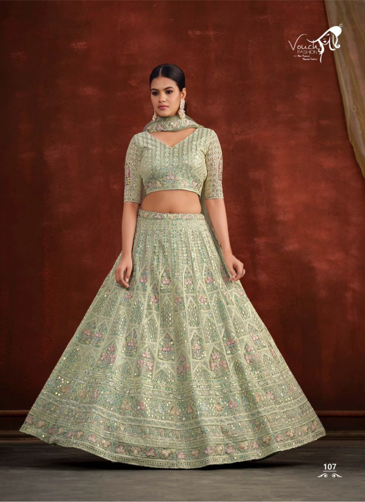 Sanya Vol 2 Premium Readymade Wedding Designer Choli Set