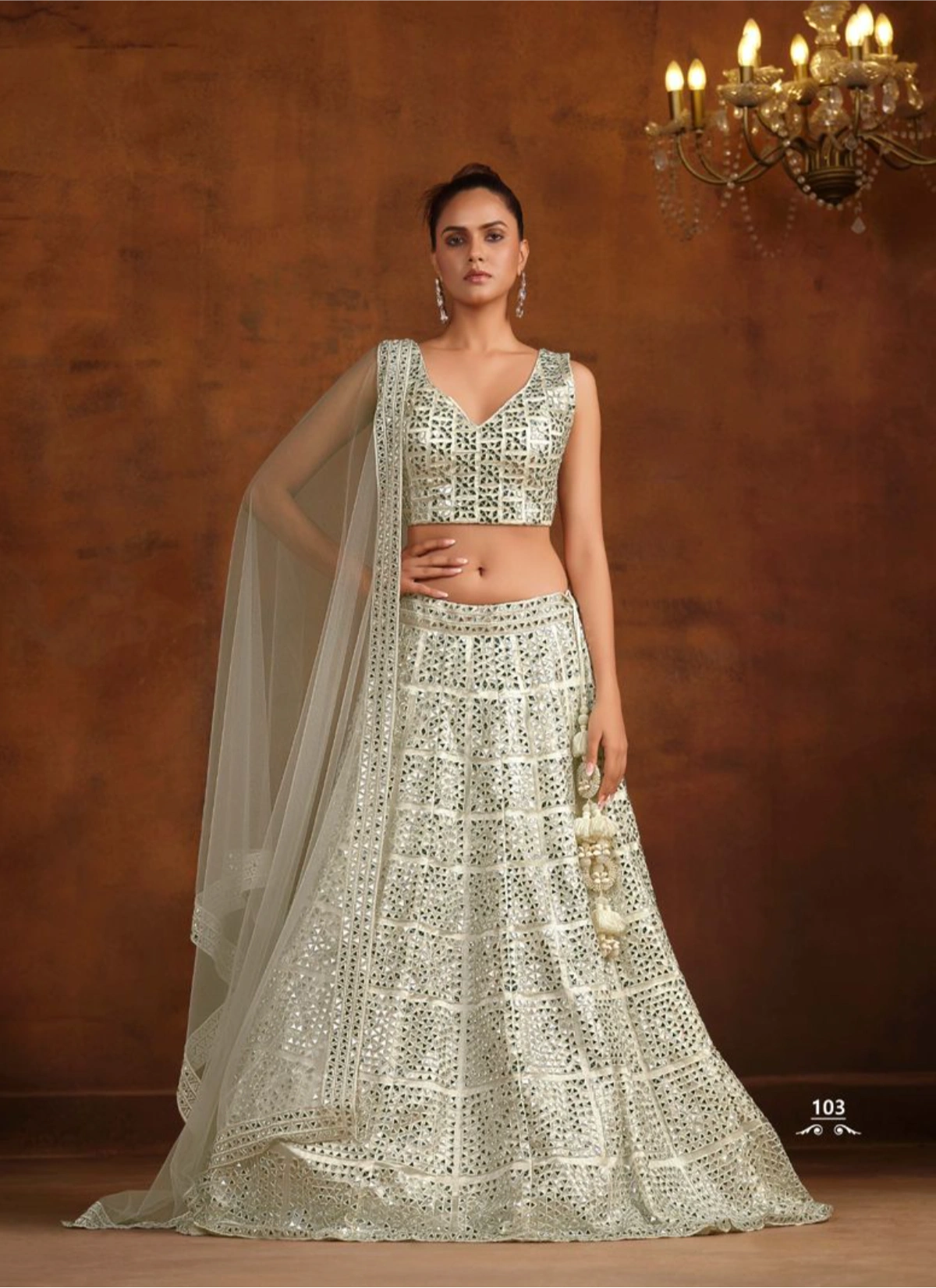 Sanya Vol 2 Premium Readymade Wedding Designer Choli Set
