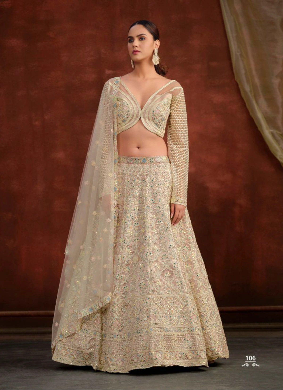 Sanya Vol 2 Premium Readymade Wedding Designer Choli Set