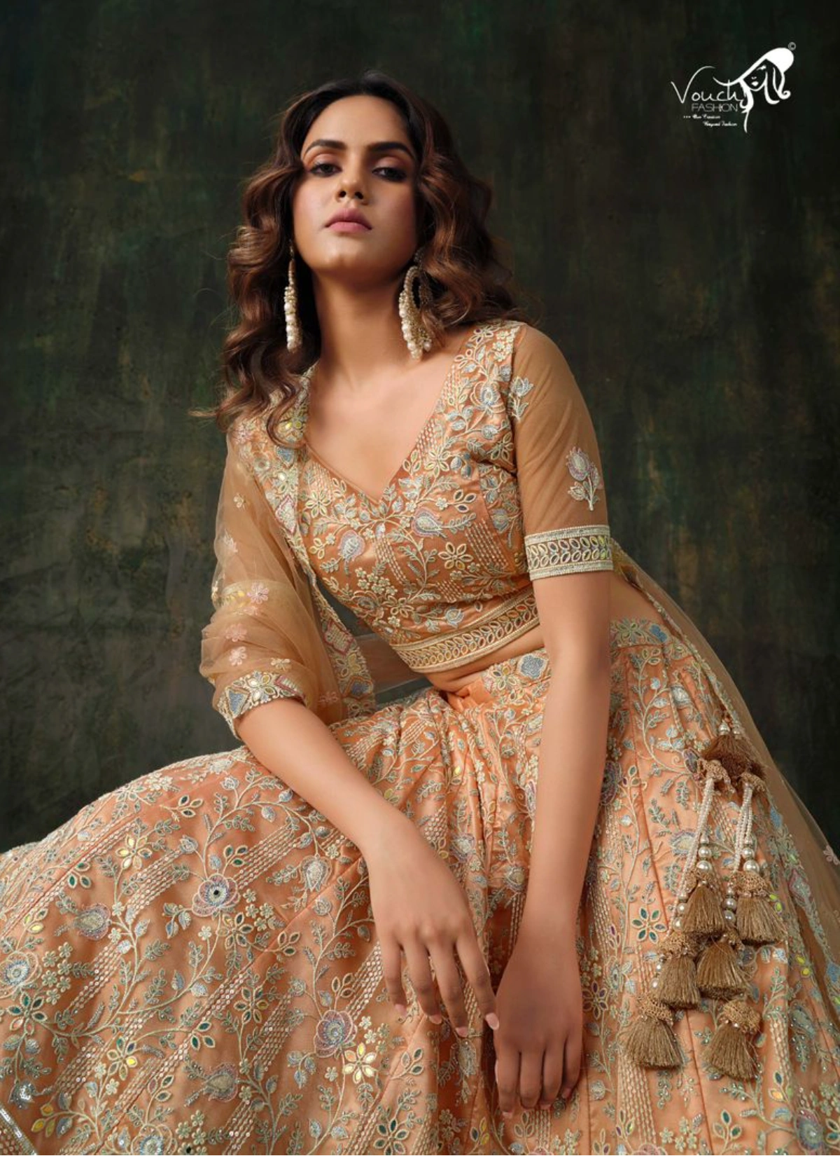 Sanya Vol 2 Premium Readymade Wedding Designer Choli Set