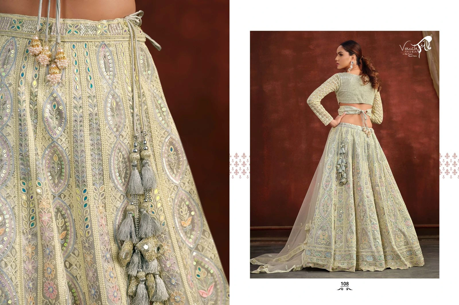 Sanya Vol 2 Premium Readymade Wedding Designer Choli Set