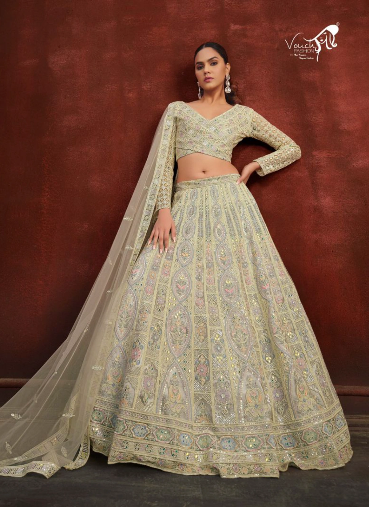 Sanya Vol 2 Premium Readymade Wedding Designer Choli Set
