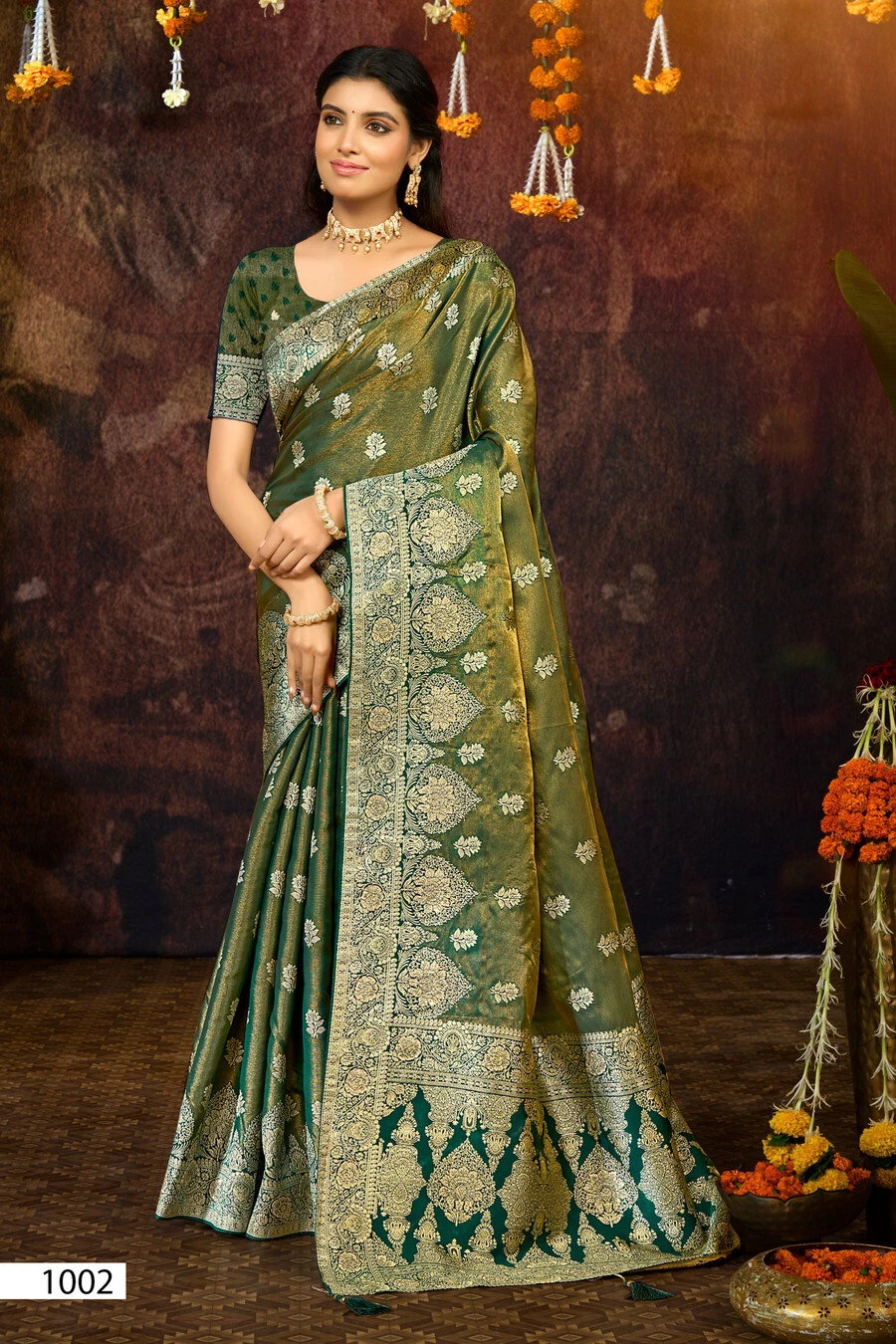Saroj Shreeparna Satin Saroski Vol 1 Satin Silk Saree Collection