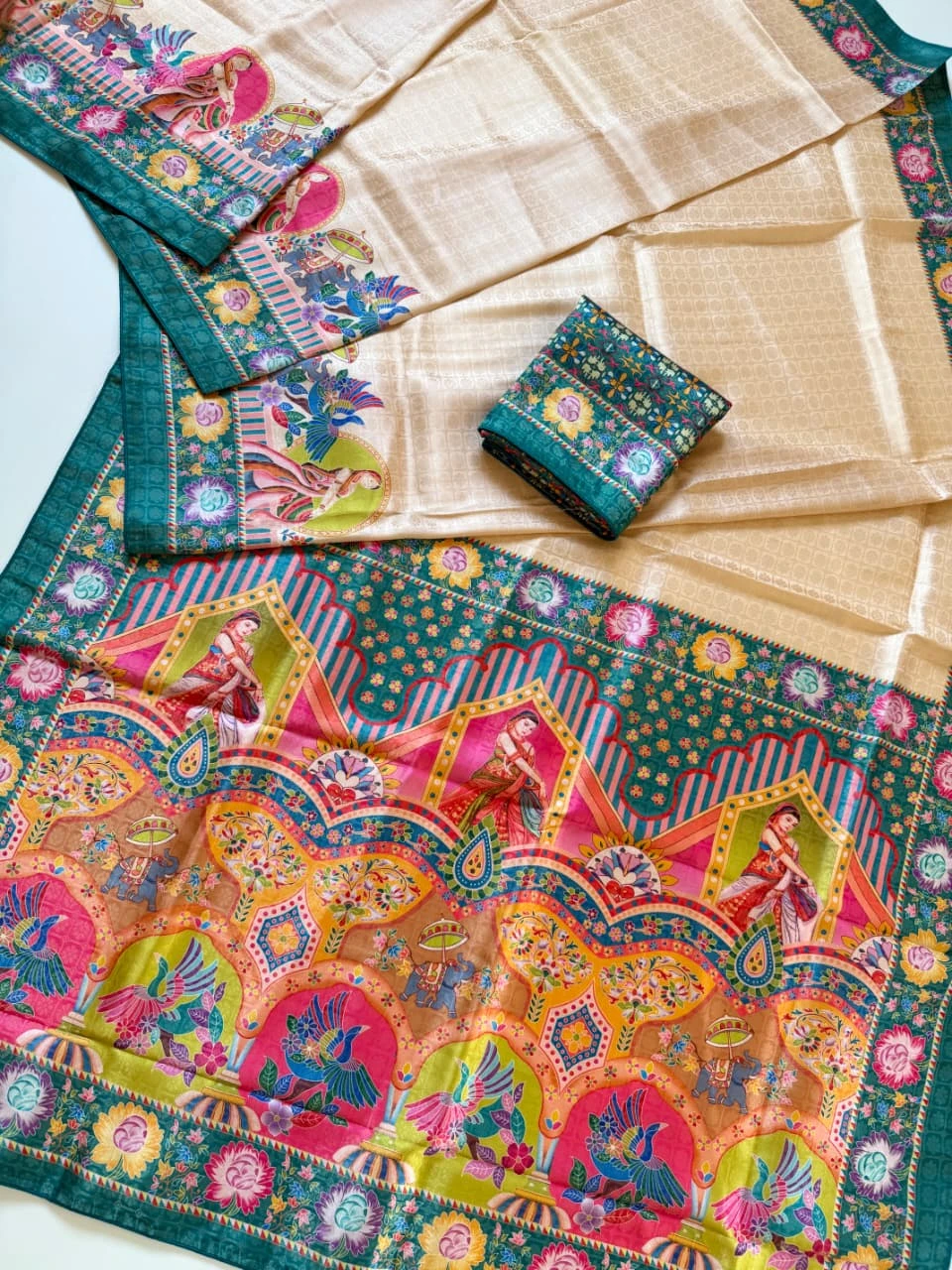 Scjb Rajwadi G Soft Silk Jacquard Weaving Saree Collection