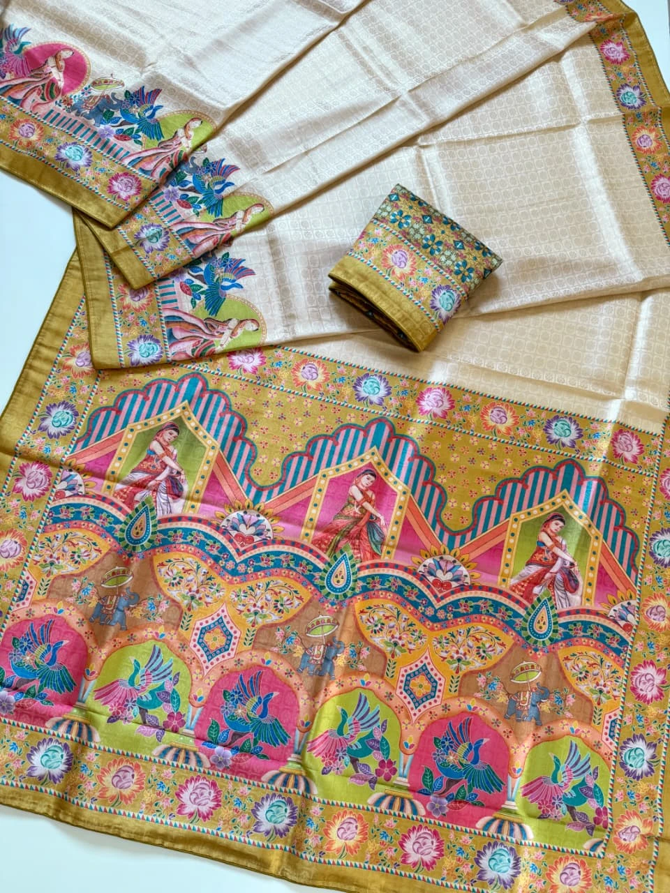 Scjb Rajwadi G Soft Silk Jacquard Weaving Saree Collection