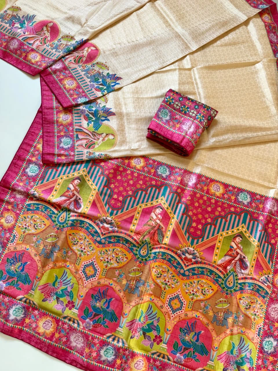 Scjb Rajwadi G Soft Silk Jacquard Weaving Saree Collection