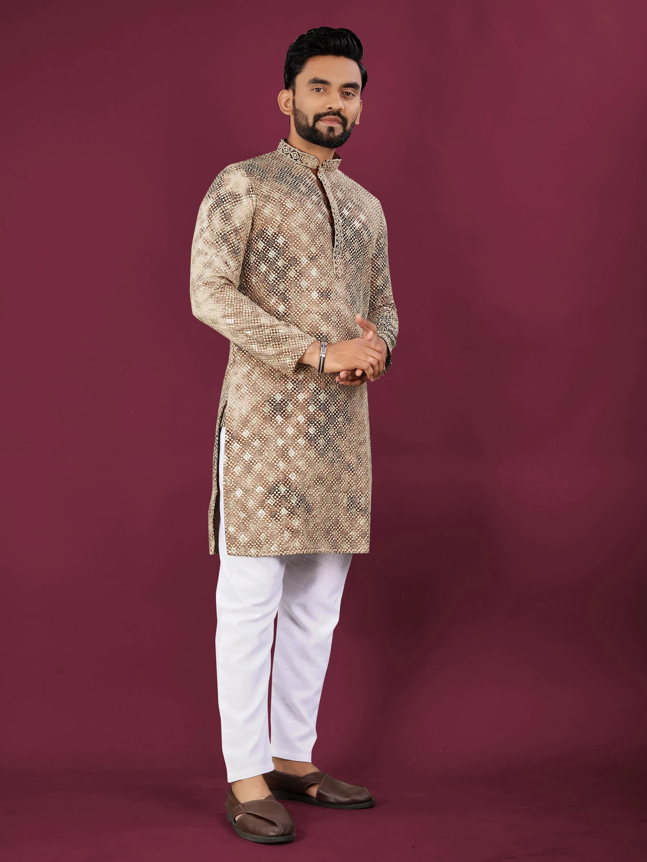 Sibory Luckhnowi Chikankari Kurta Pajama Collection