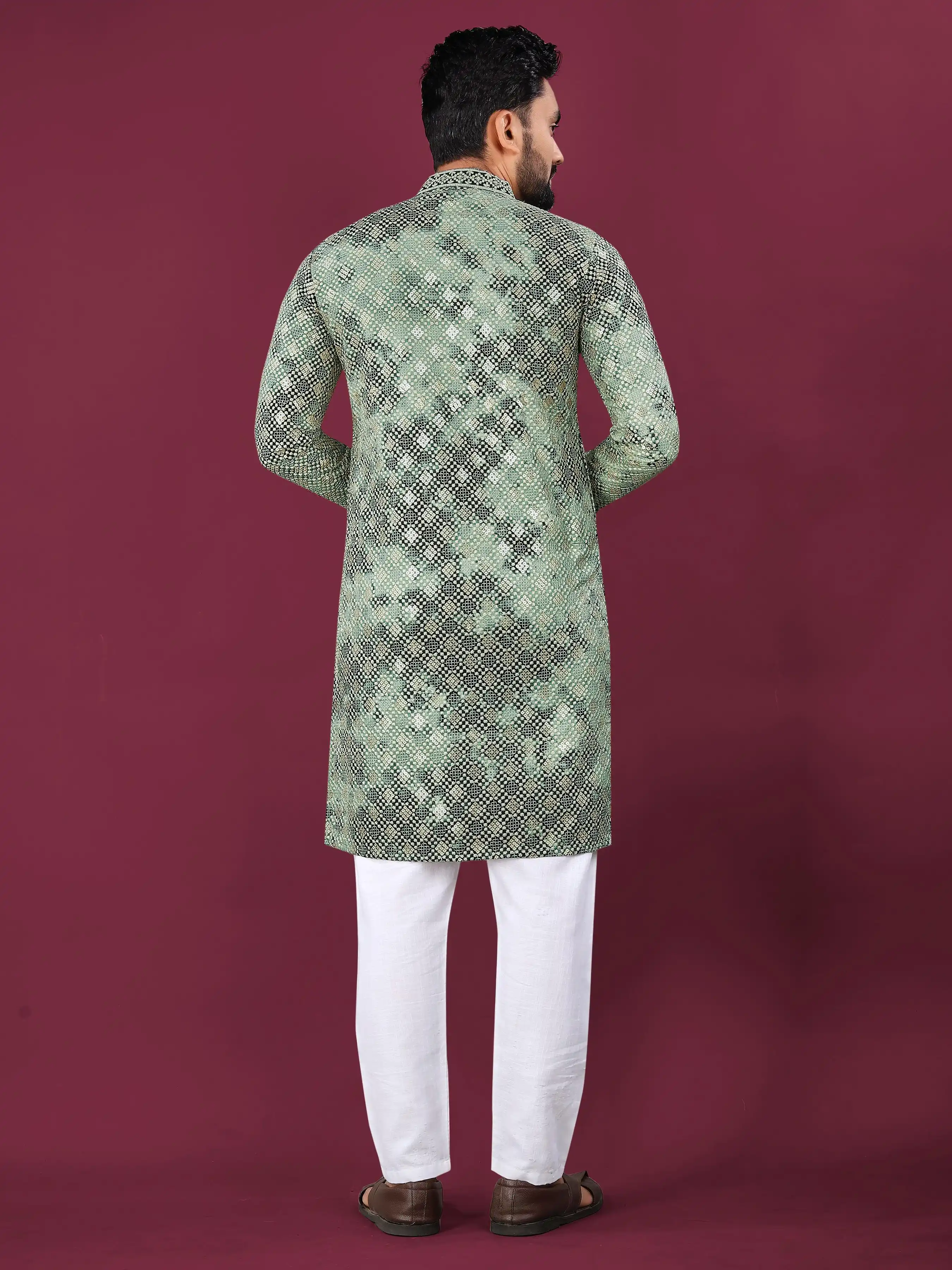Sibory Luckhnowi Chikankari Kurta Pajama Collection