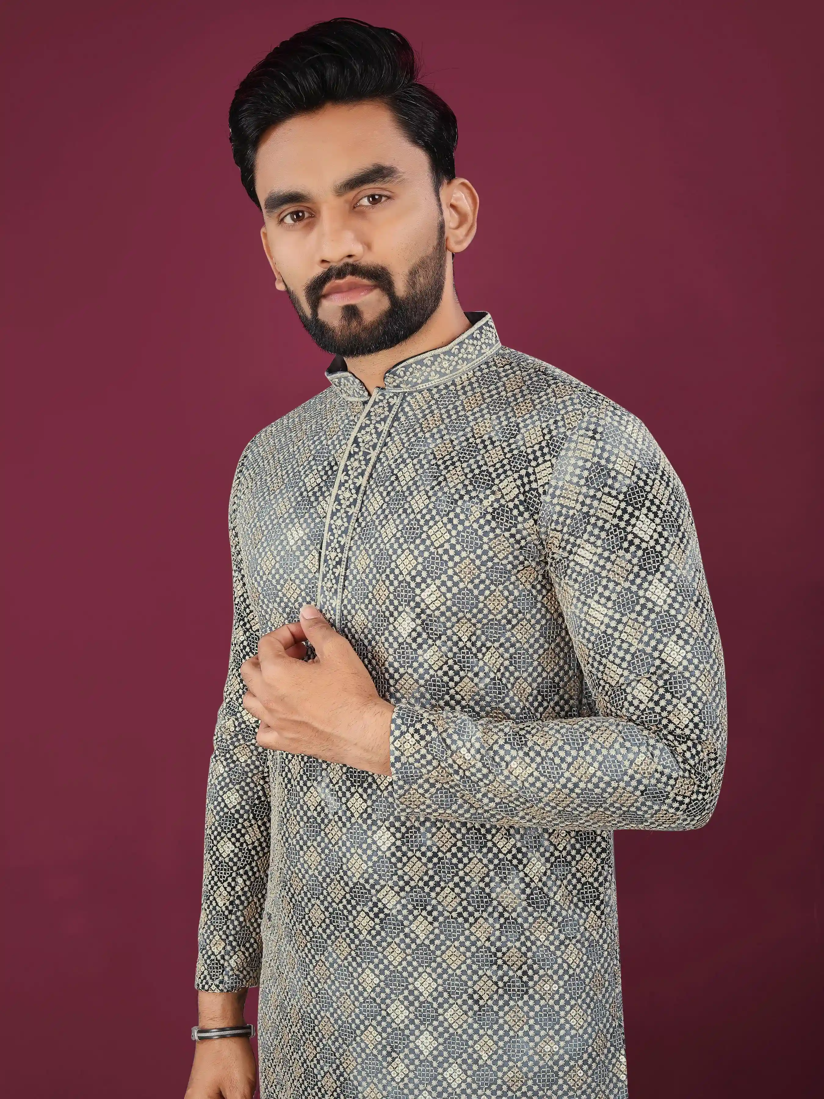Sibory Luckhnowi Chikankari Kurta Pajama Collection