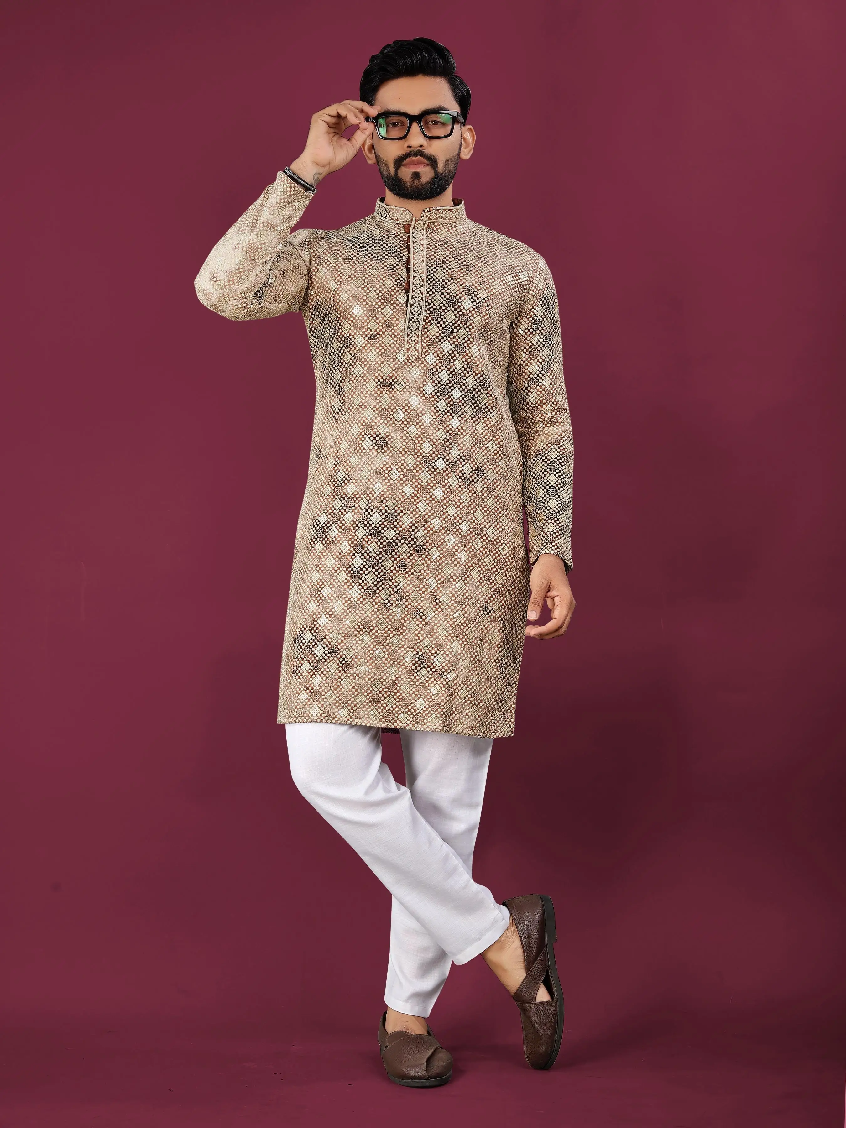 Sibory Luckhnowi Chikankari Kurta Pajama Collection