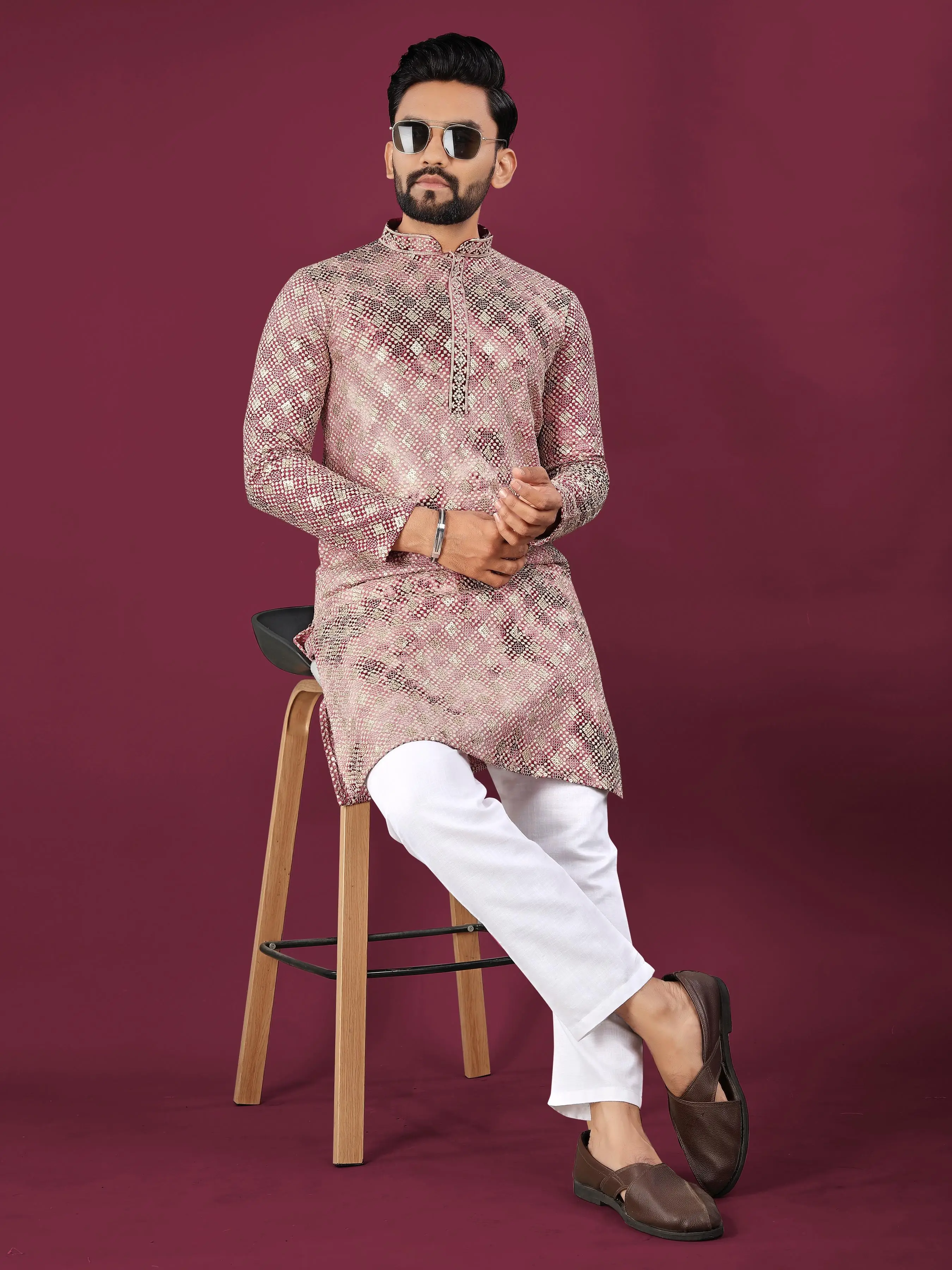 Sibory Luckhnowi Chikankari Kurta Pajama Collection