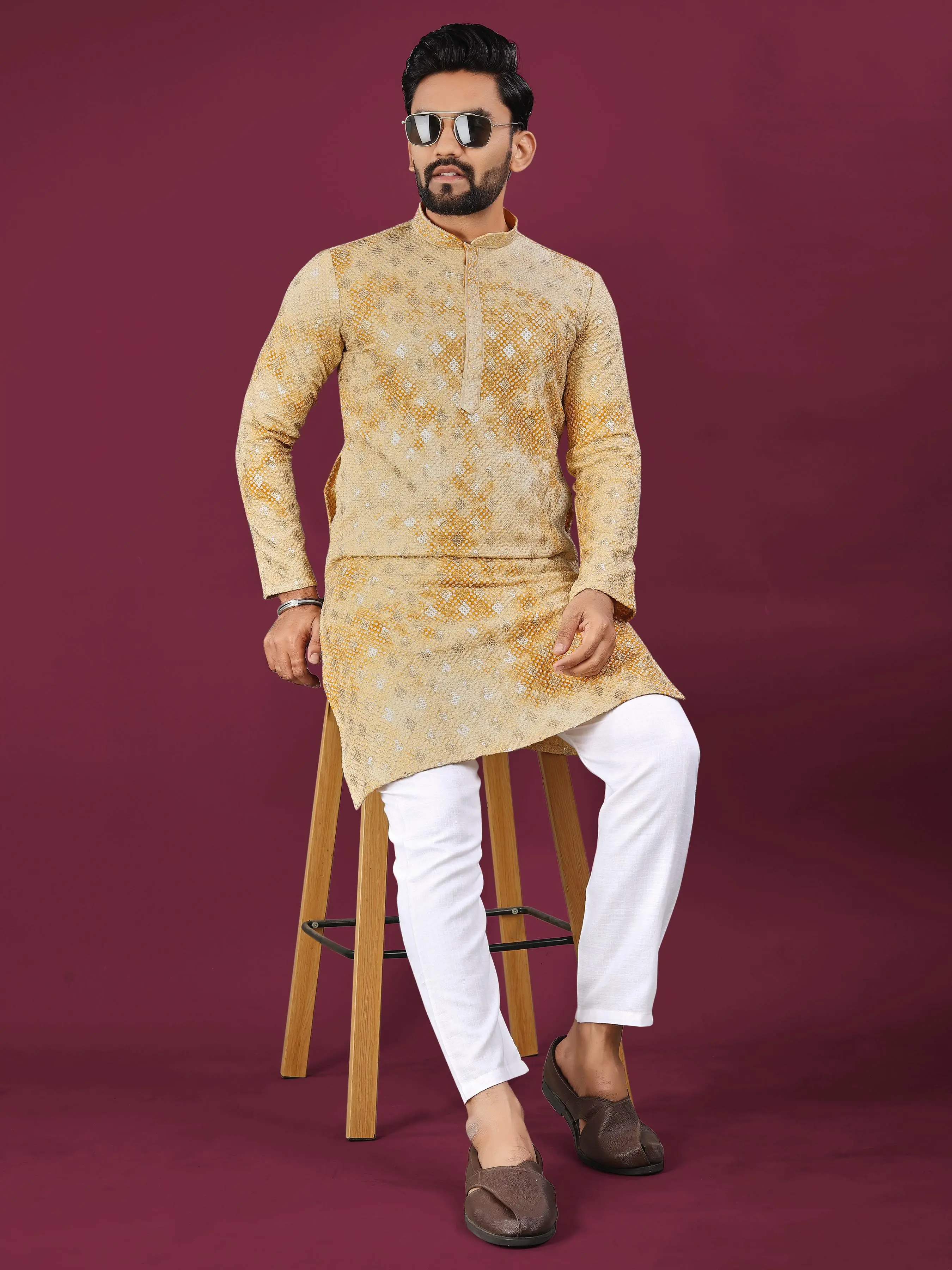 Sibory Luckhnowi Chikankari Kurta Pajama Collection