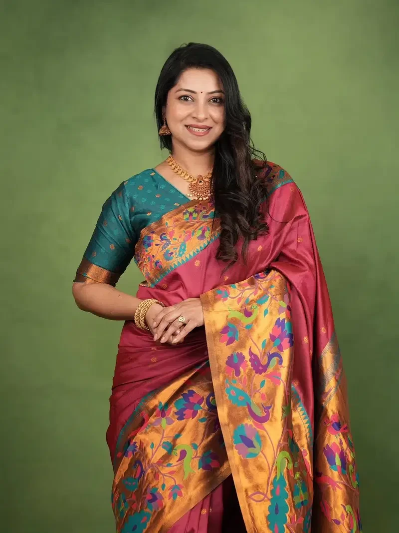 Soft Silk 005 Soft Paithani Silk Zari Worked Saree Collection