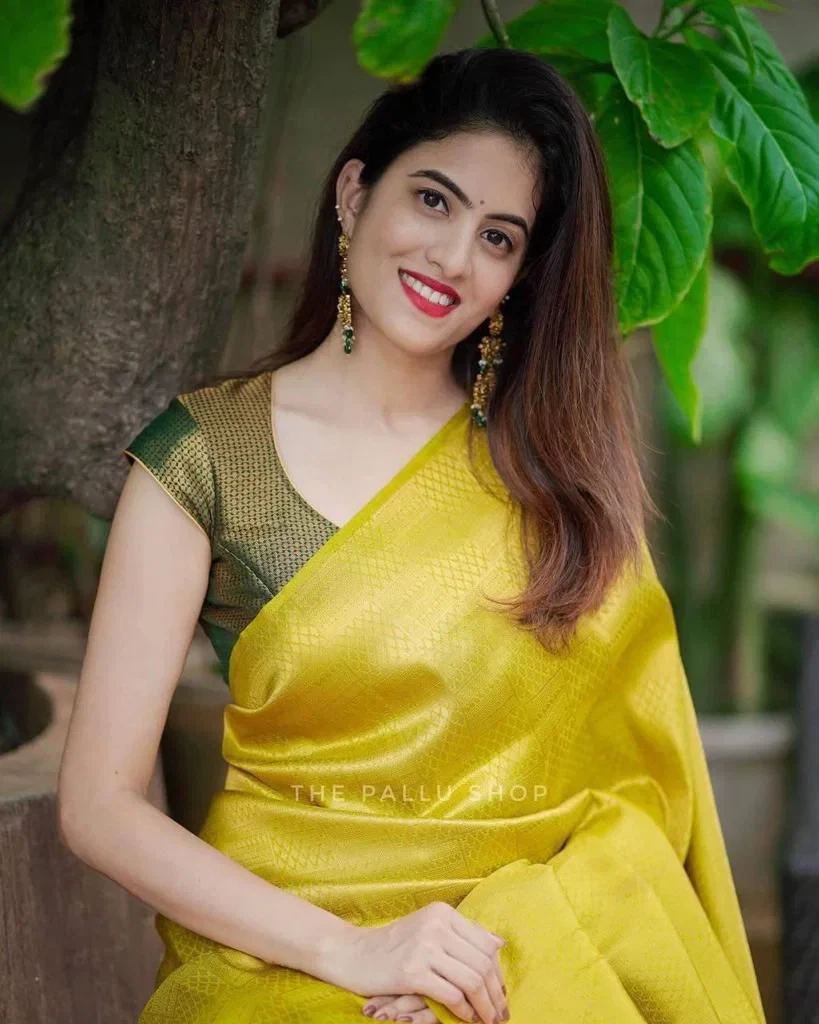 Soft Silk 4099 Lichi Silk with Jacquard Work Saree