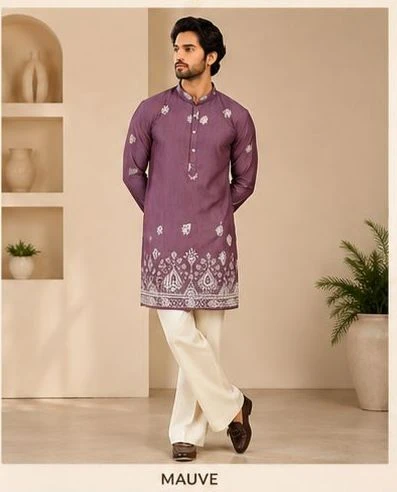 Soft Silk Sequence Work Short Daman Kurta With Bell Bottom