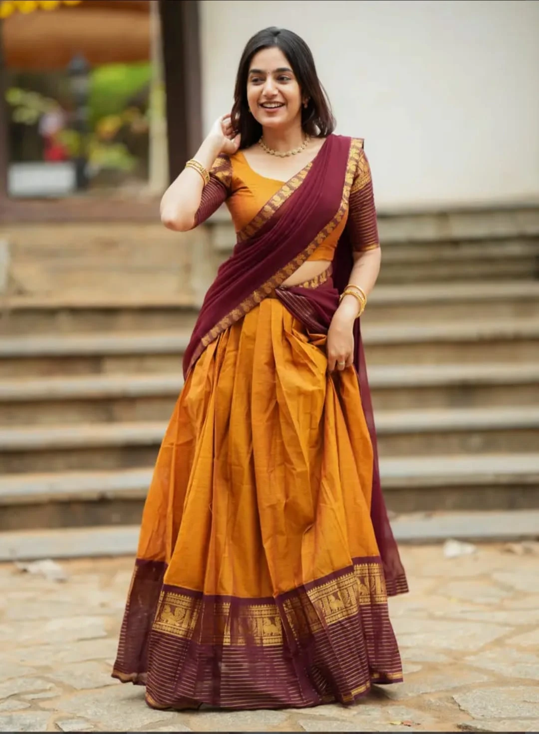 South Style Kanjivaram Silk Lehenga Collection