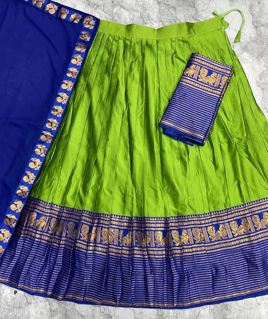 South Style Kanjivaram Silk Lehenga Collection