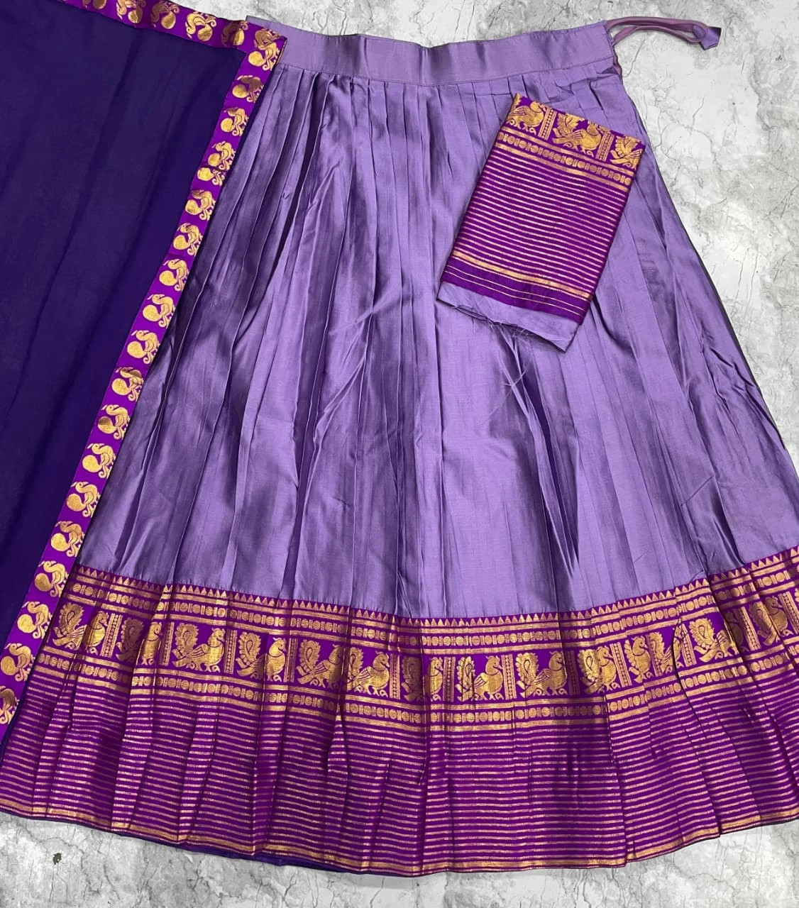 South Style Kanjivaram Silk Lehenga Collection