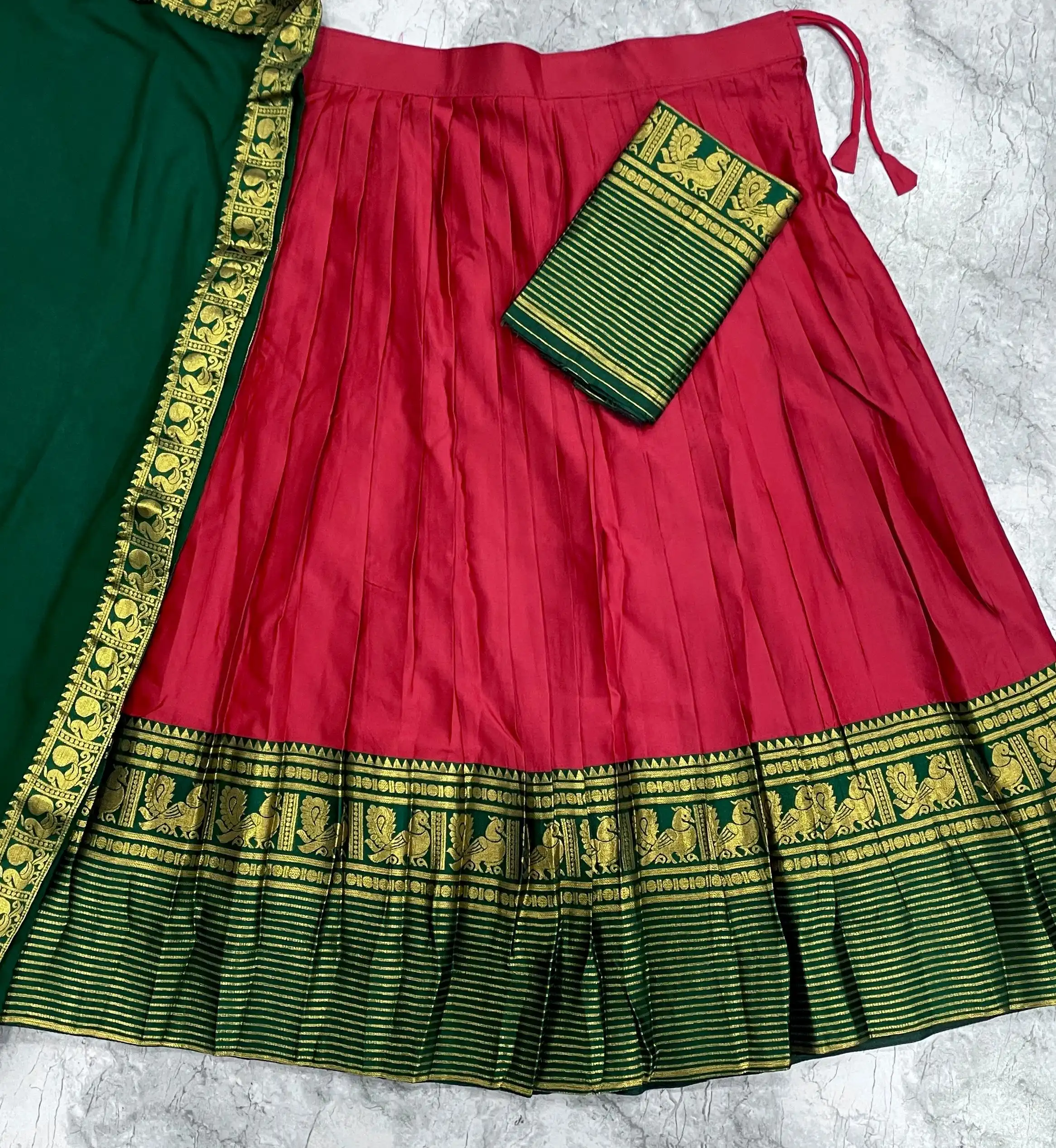 South Style Kanjivaram Silk Lehenga Collection