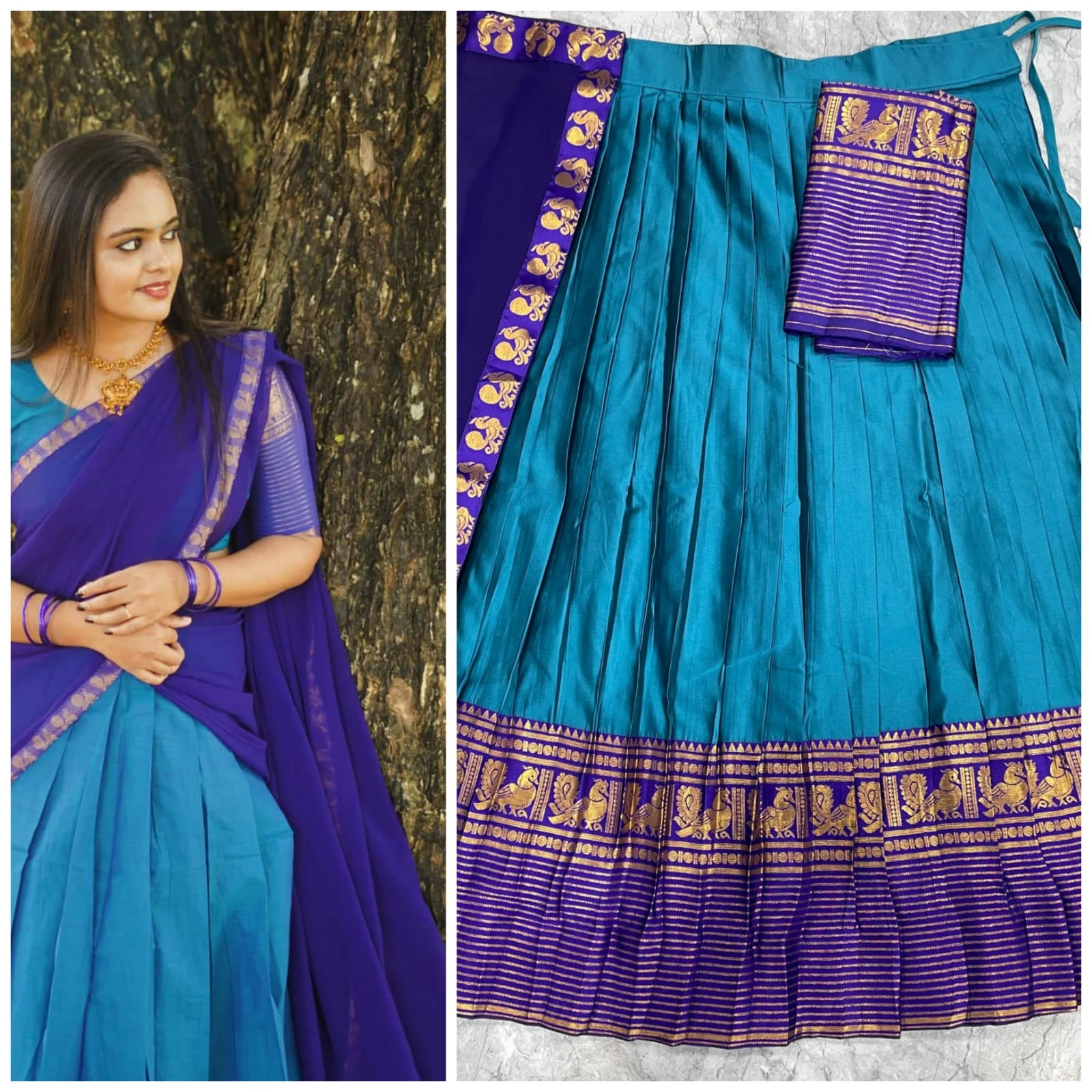 South Style Kanjivaram Silk Lehenga Collection