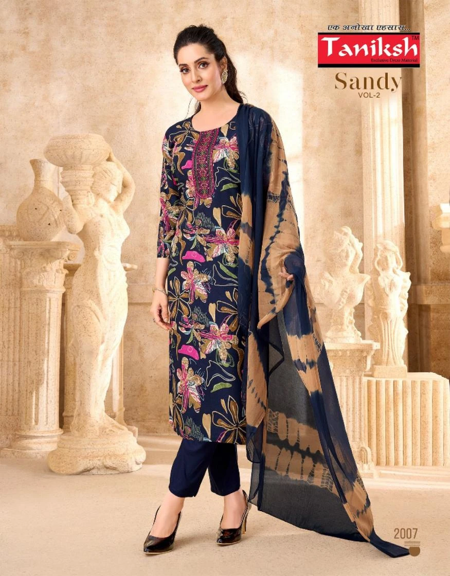 TANIKSH TANIKSH Sandy Vol 2 Foil Print Collection