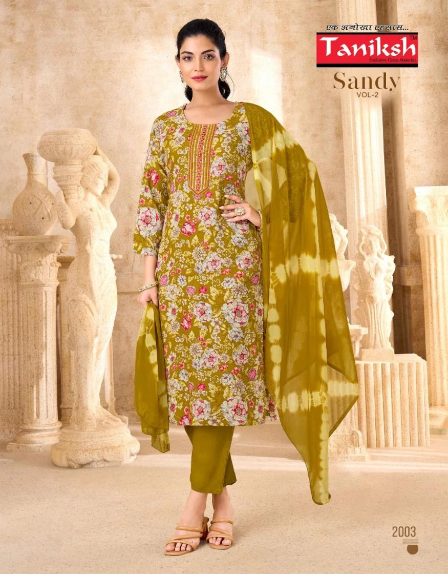 TANIKSH TANIKSH Sandy Vol 2 Foil Print Collection