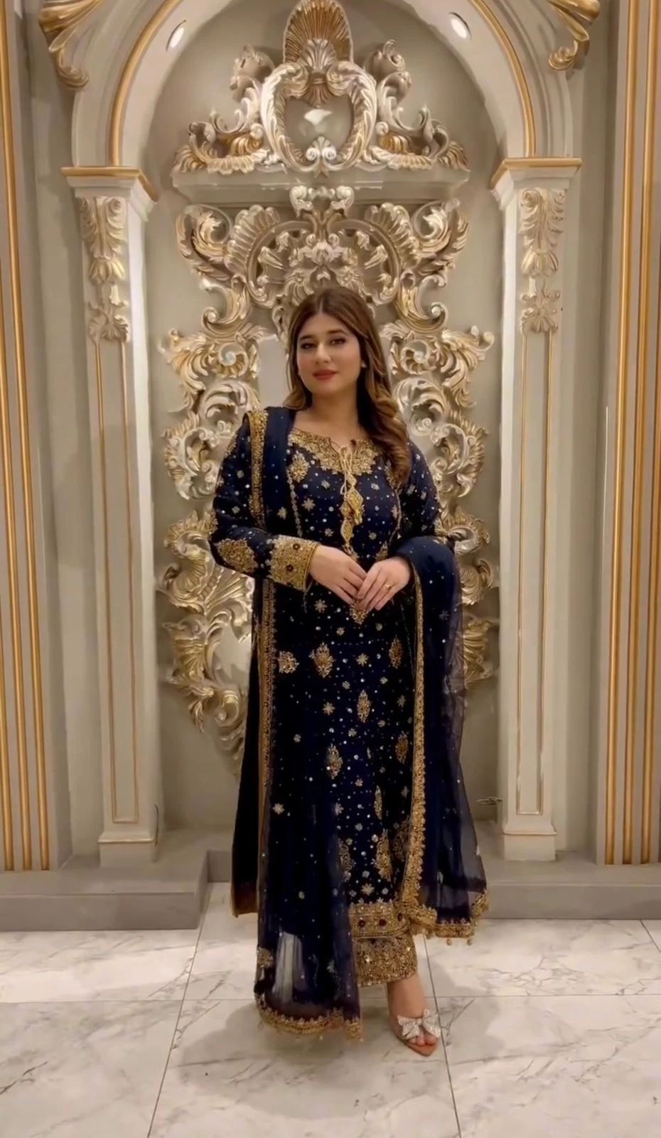 Think Different Stylish Kurti Dupatta with Plazzo