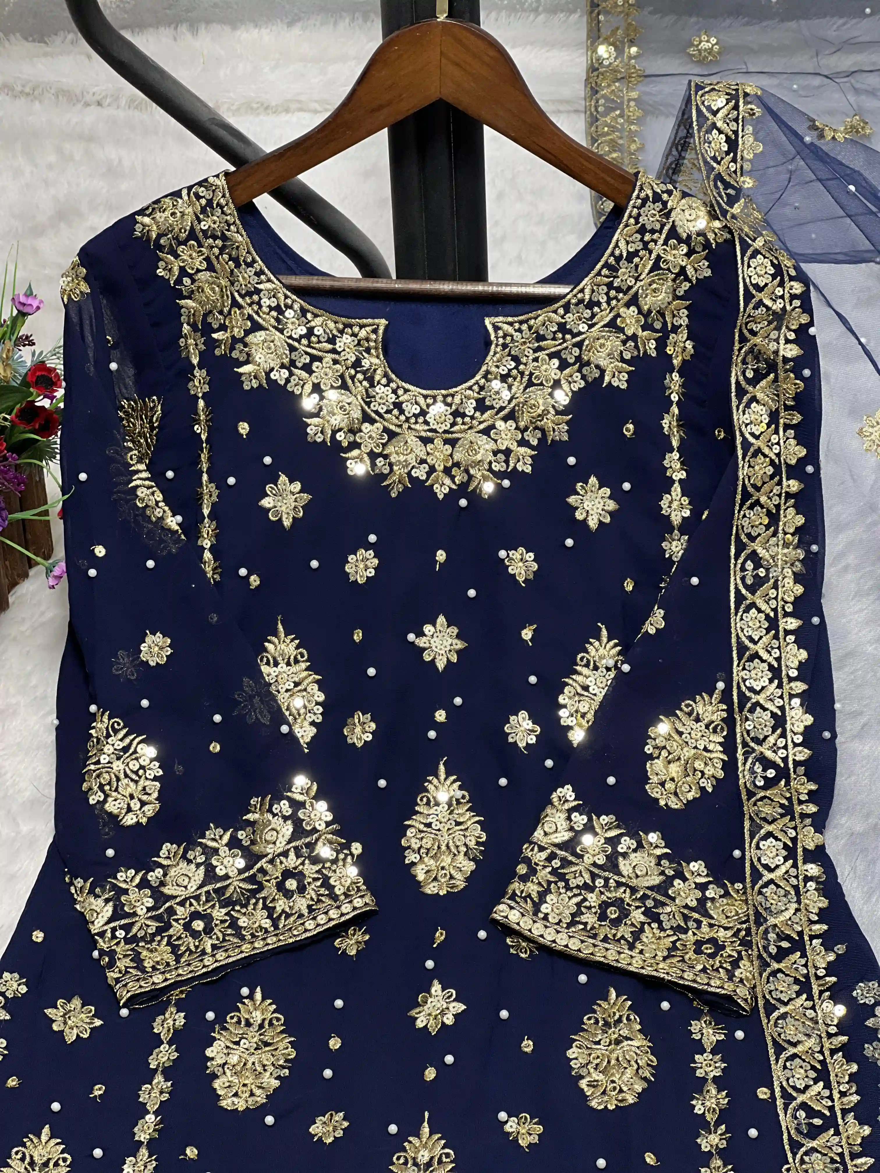 Think Different Stylish Kurti Dupatta with Plazzo
