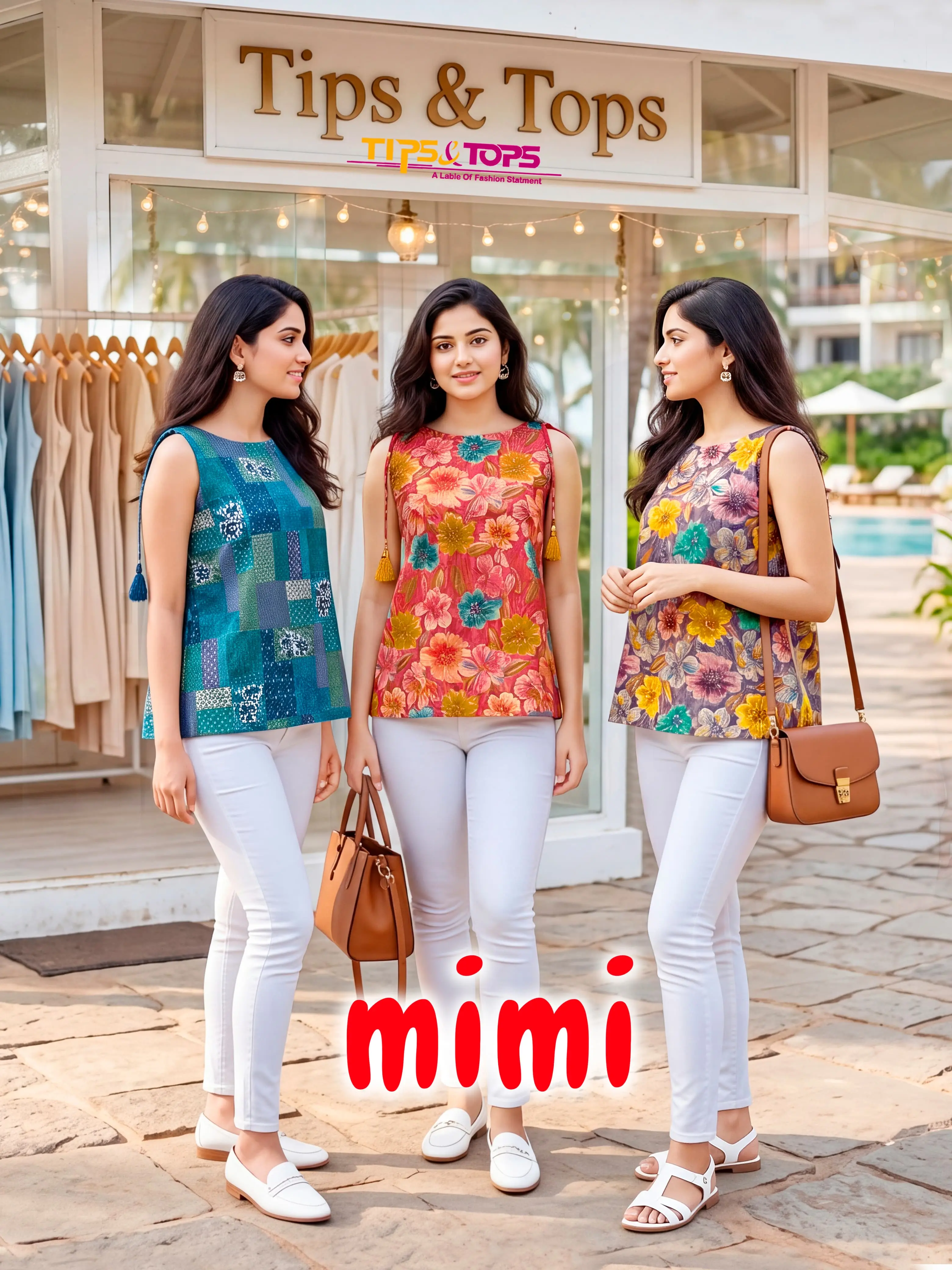 Tips & Tops Mimi Short Tops Collection