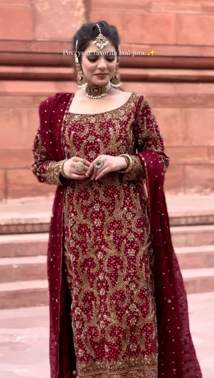 Traditional Faux Georgette Kurti Plazzo Dupatta Set