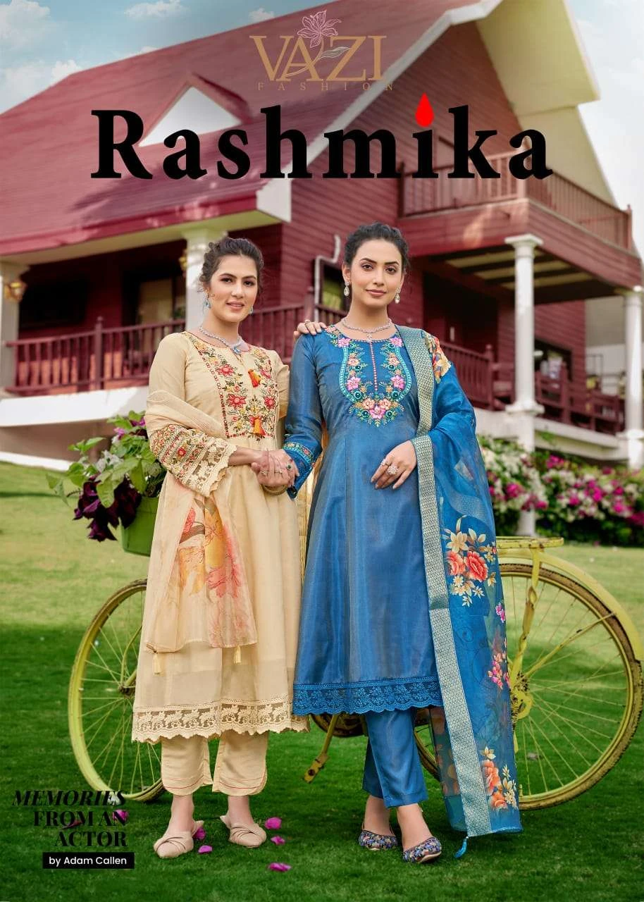 Vazi Fashion Rashmika Luxury Festival Collection