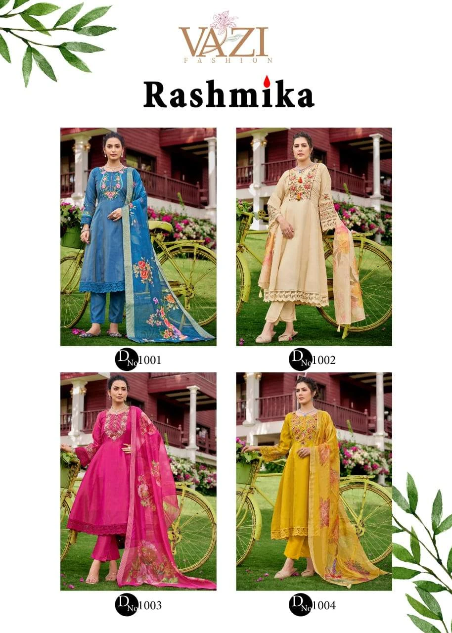 Vazi Fashion Rashmika Luxury Festival Collection