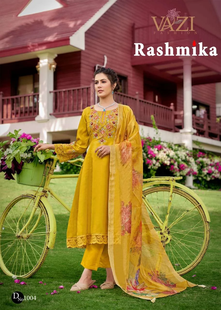 Vazi Fashion Rashmika Luxury Festival Collection
