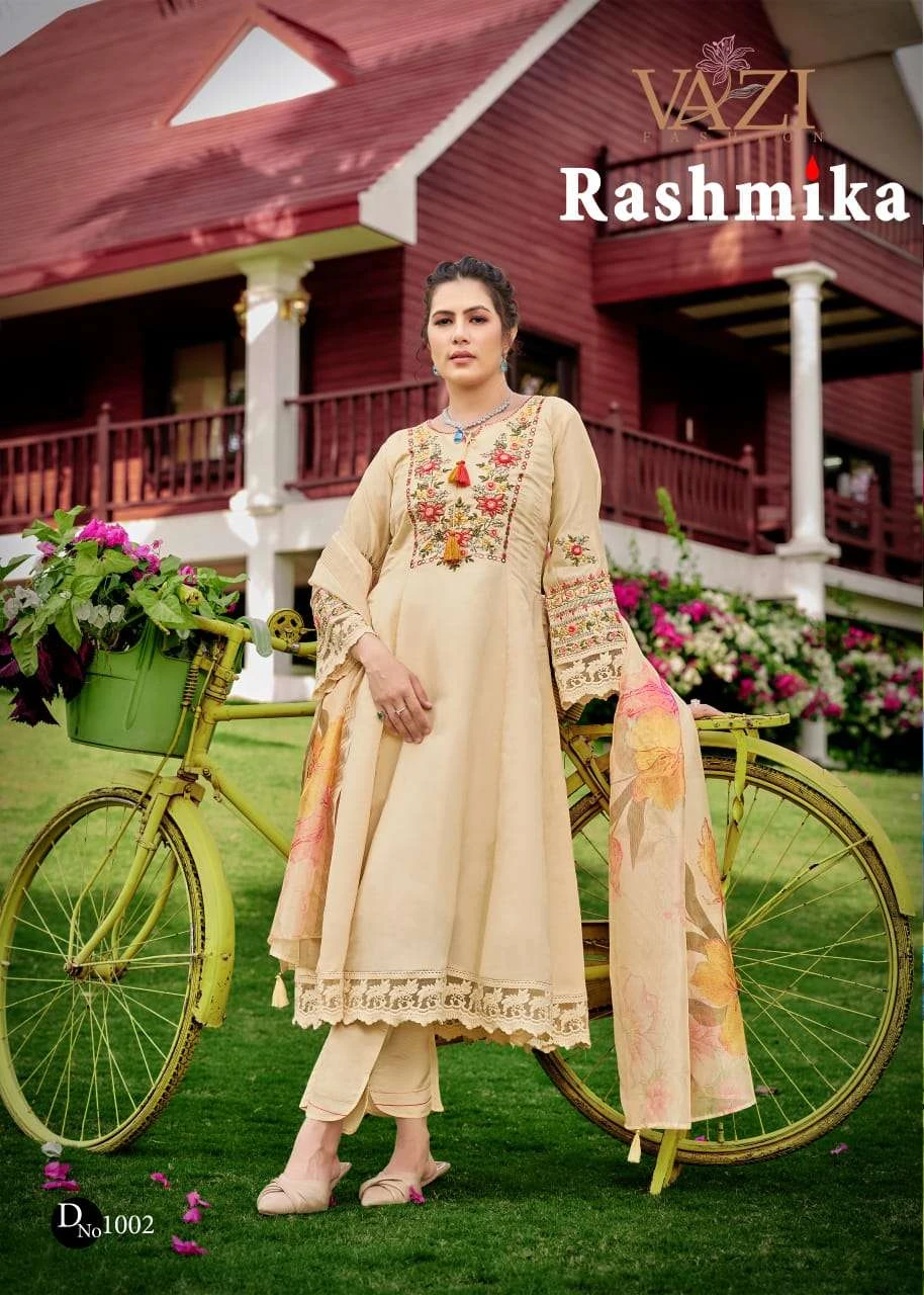 Vazi Fashion Rashmika Luxury Festival Collection