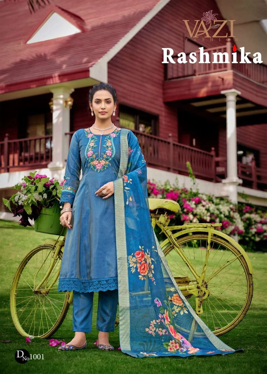 Vazi Fashion Rashmika Luxury Festival Collection