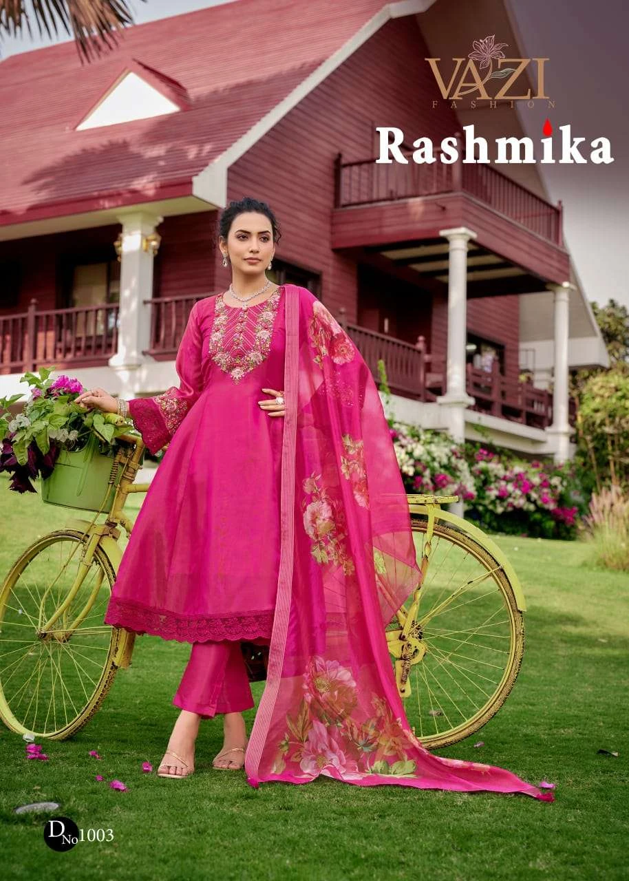 Vazi Fashion Rashmika Luxury Festival Collection